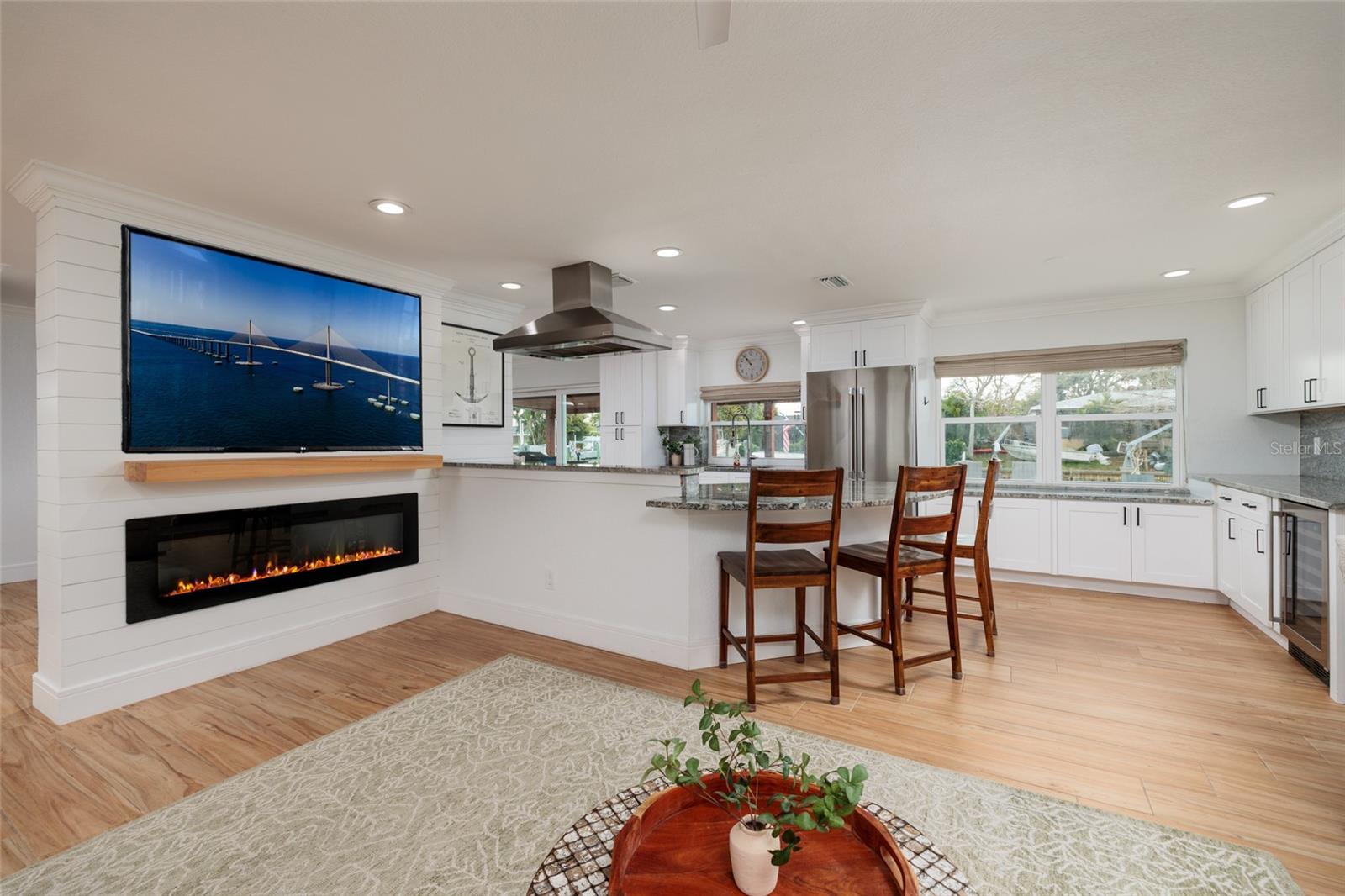 Great Room & Kitchen Area