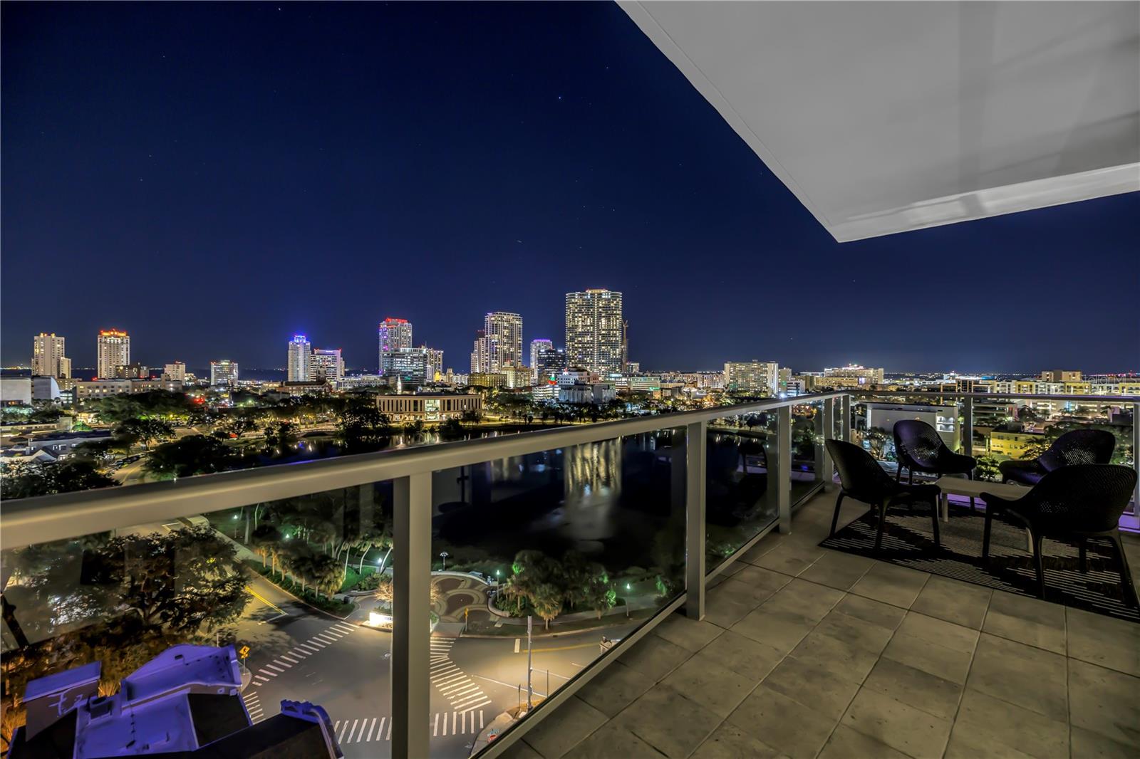 Balcony Night View