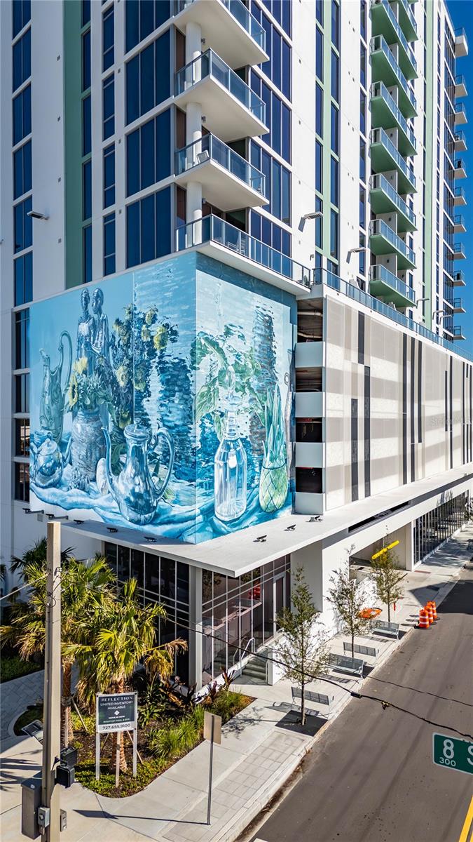 Building Mural Entry