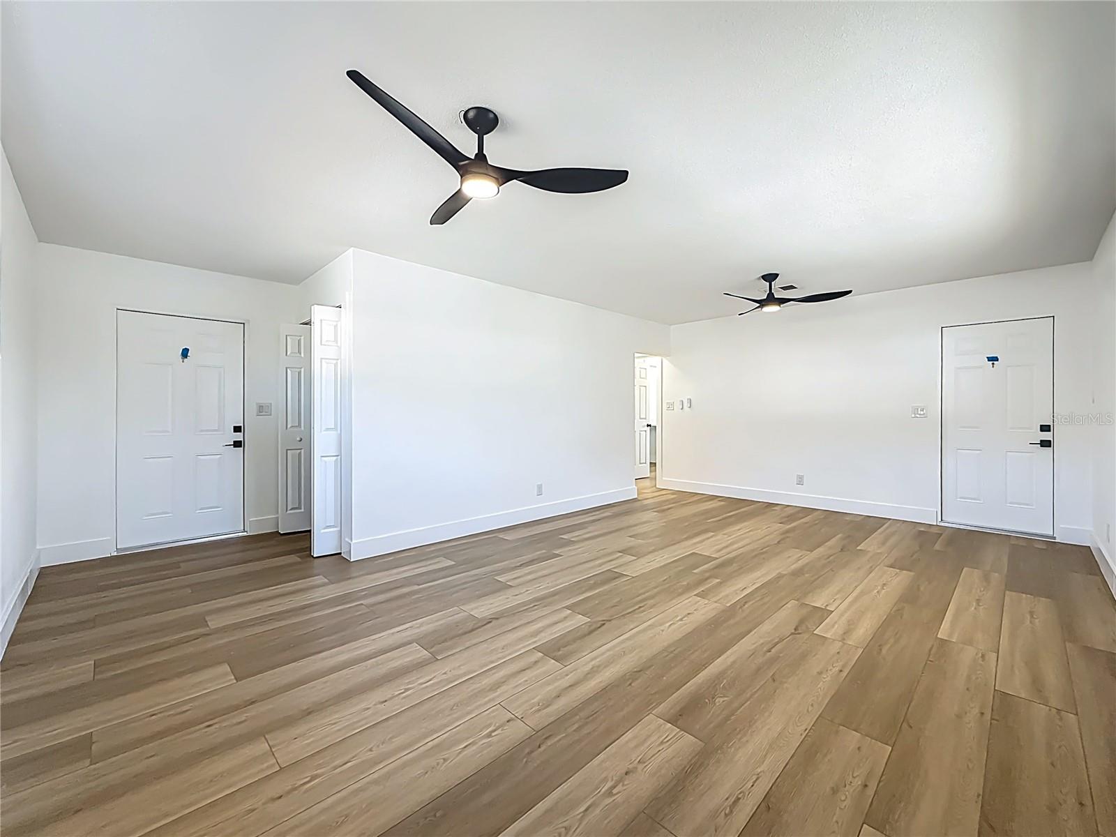 Bedroom 2 - main floor (two separate exits)