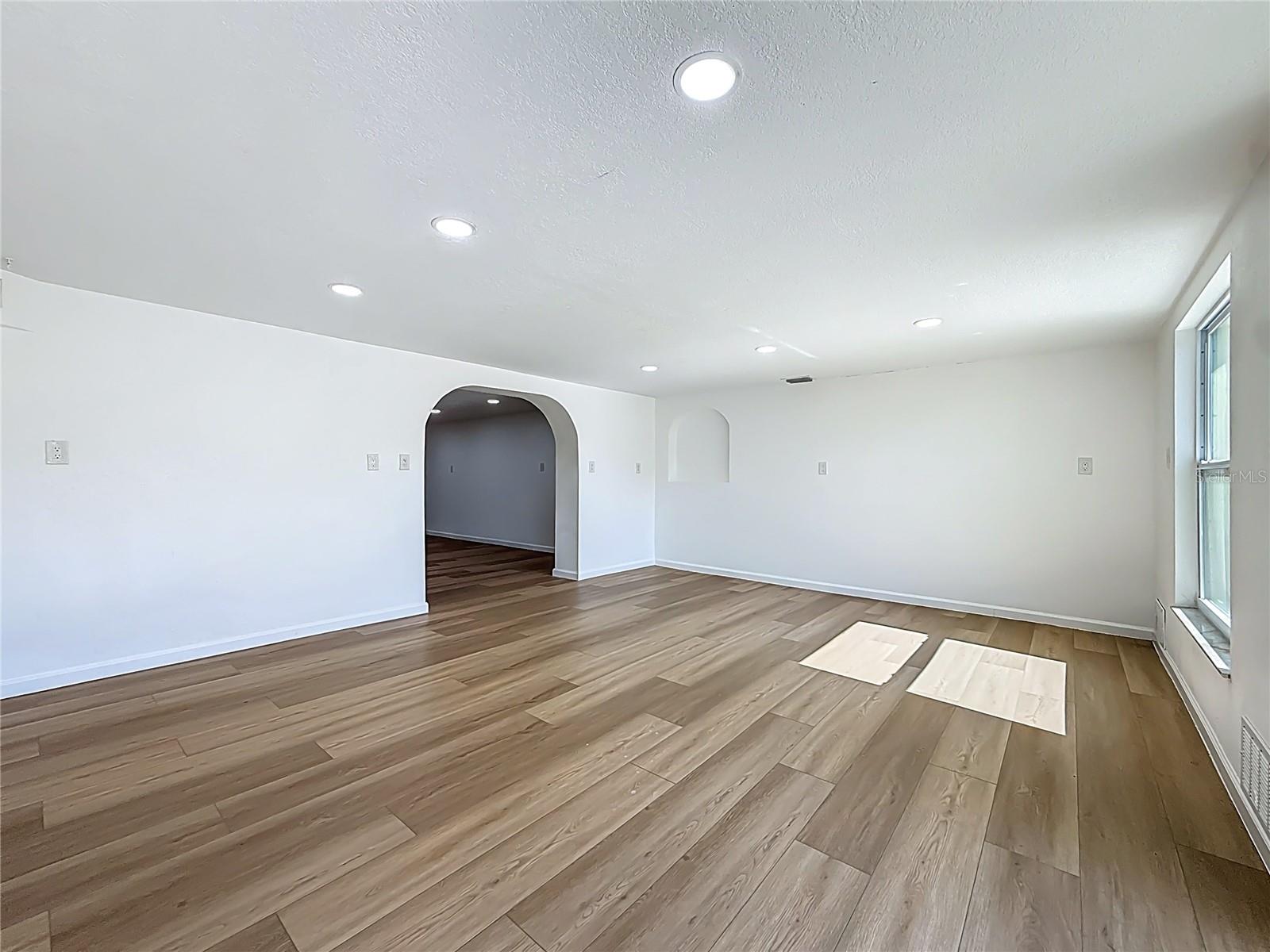 Flex space - bottom floor