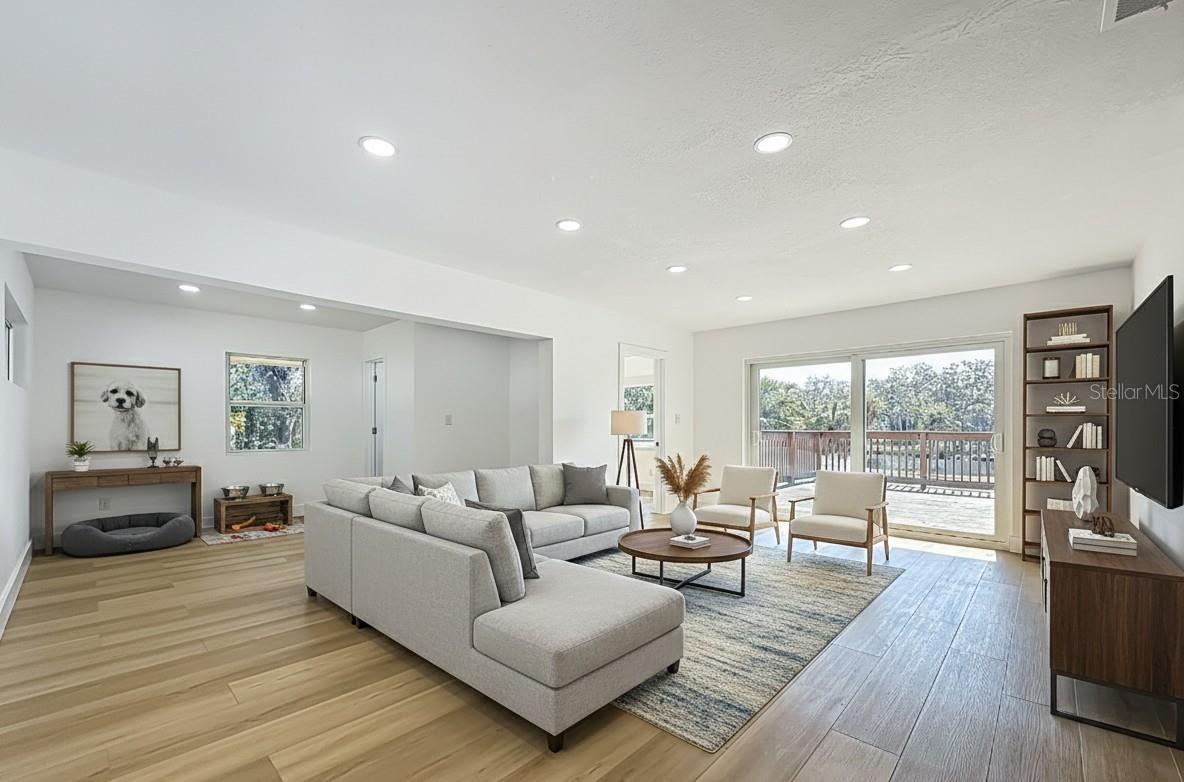 Livingroom - virtual staging