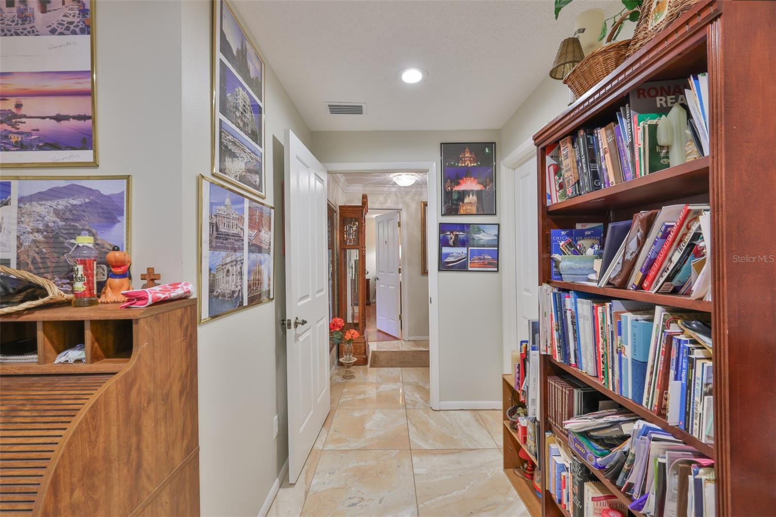 Hallway to Guest Bedroom & 3rd Bedroom/Office