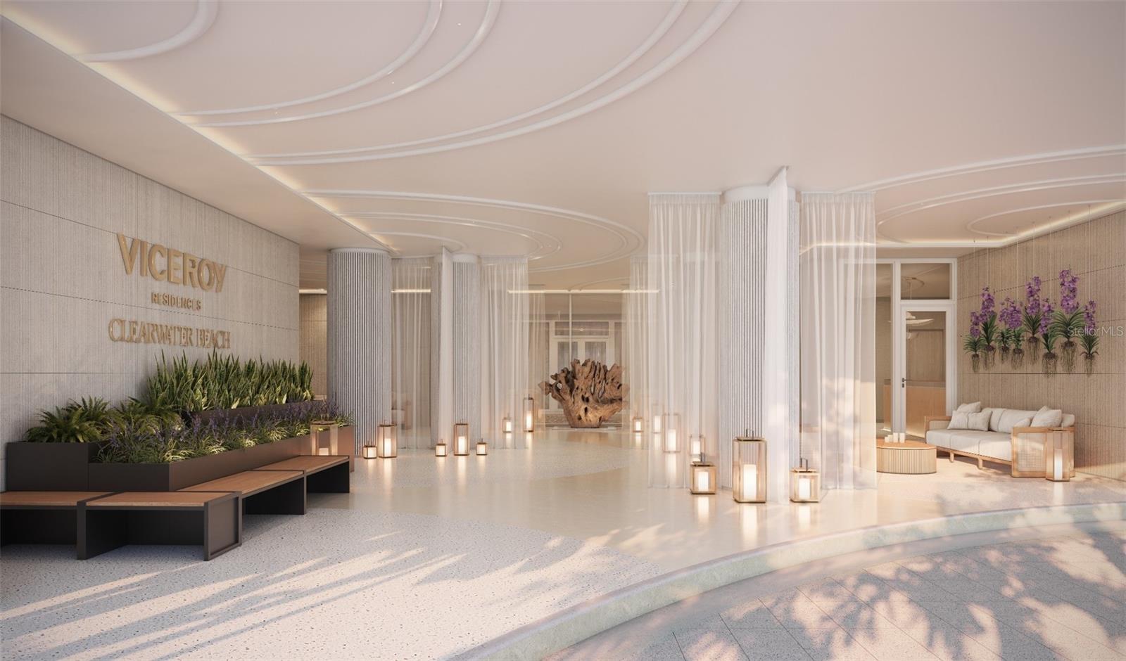 Porte Cochere - To Be Built