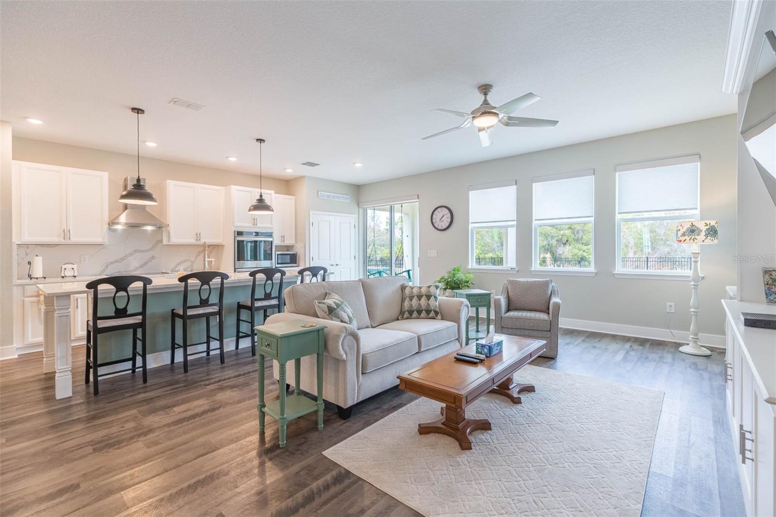 Living Room & Kitchen