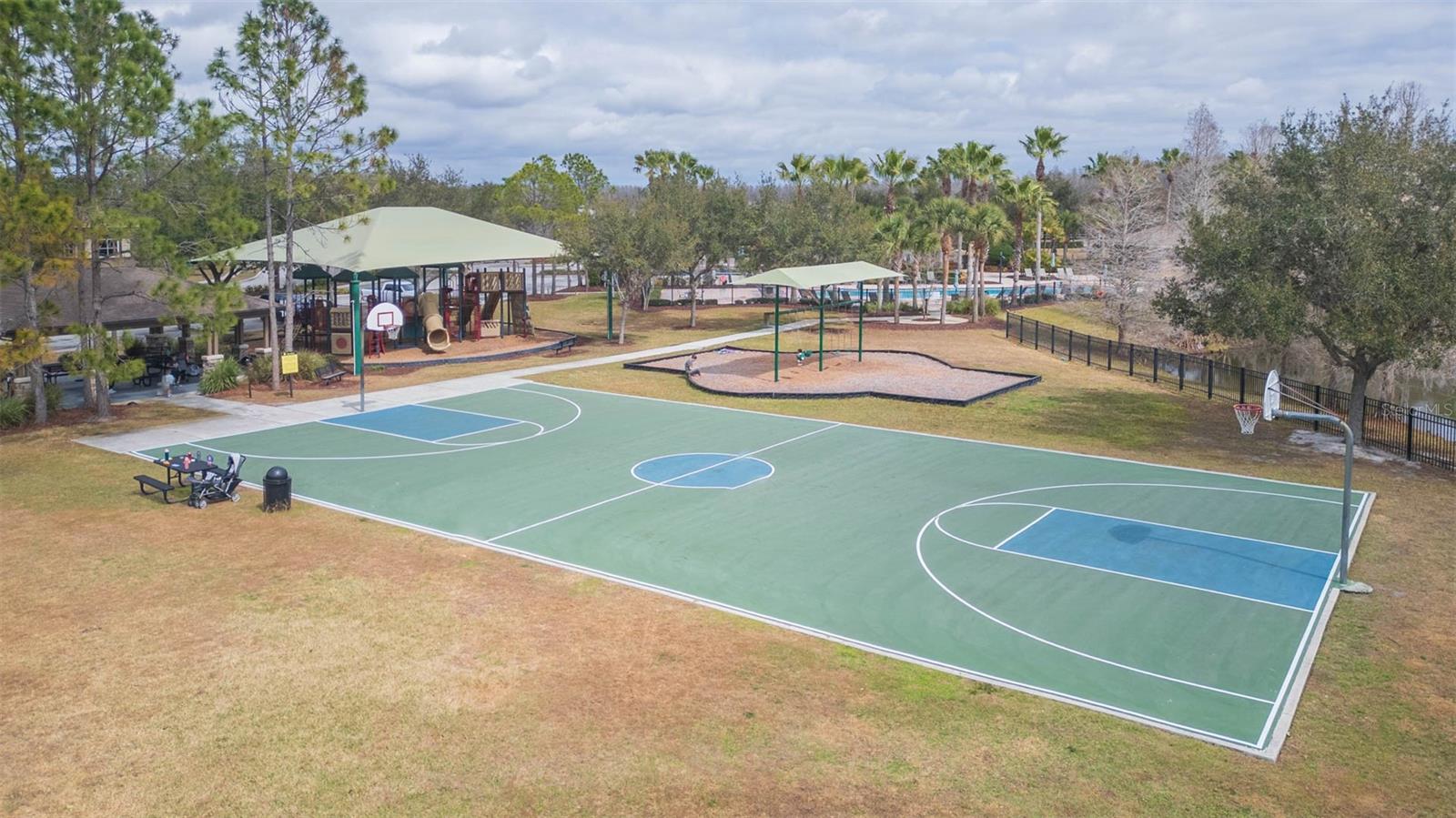 Basketball & Playground