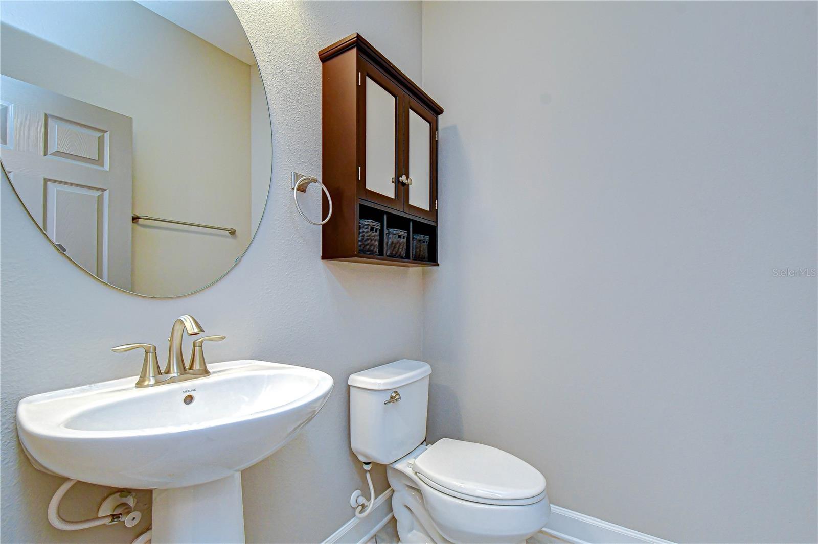 Half bath downstairs!