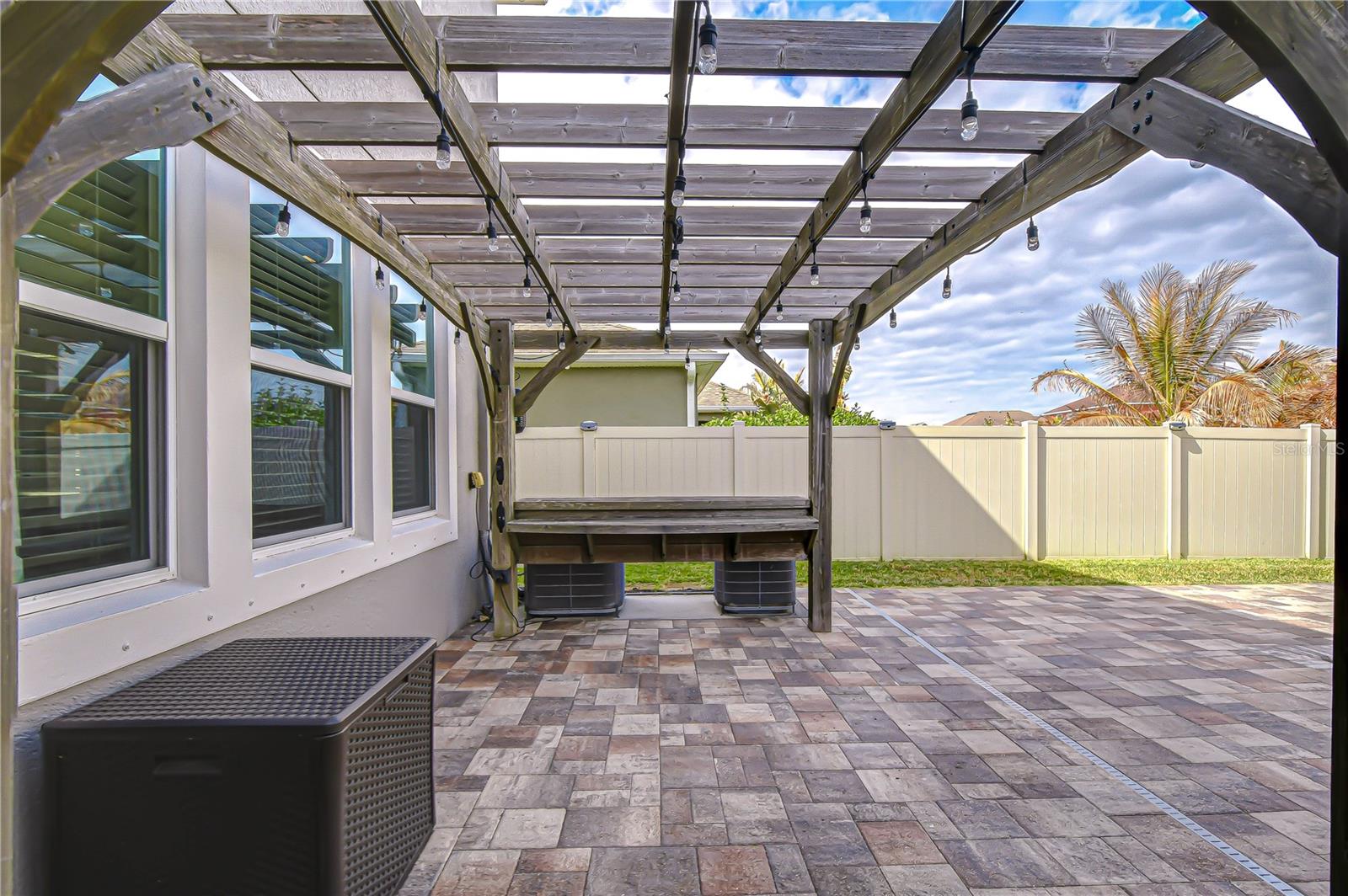 Extended gazebo area!