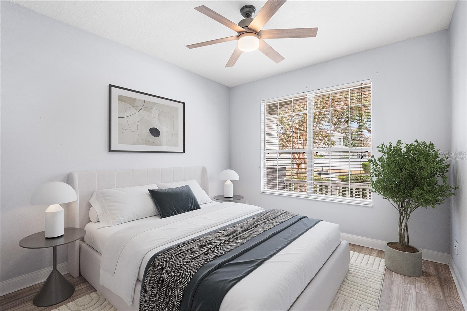 Virtually Staged Guest Bed 2