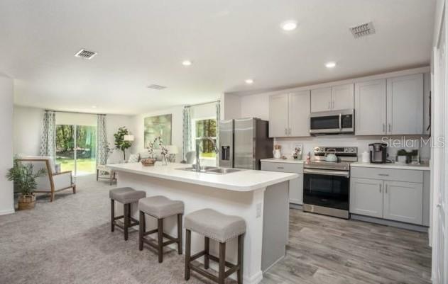 Model home - actual features may vary.