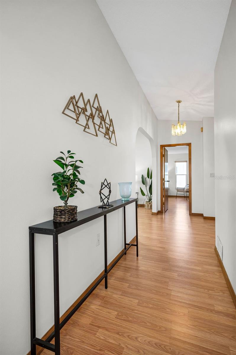 Hallway leading to Primary Suite