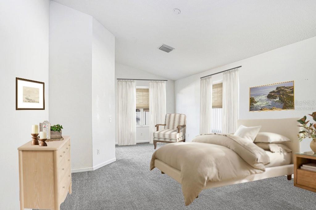 Master Bedroom Virtually Staged