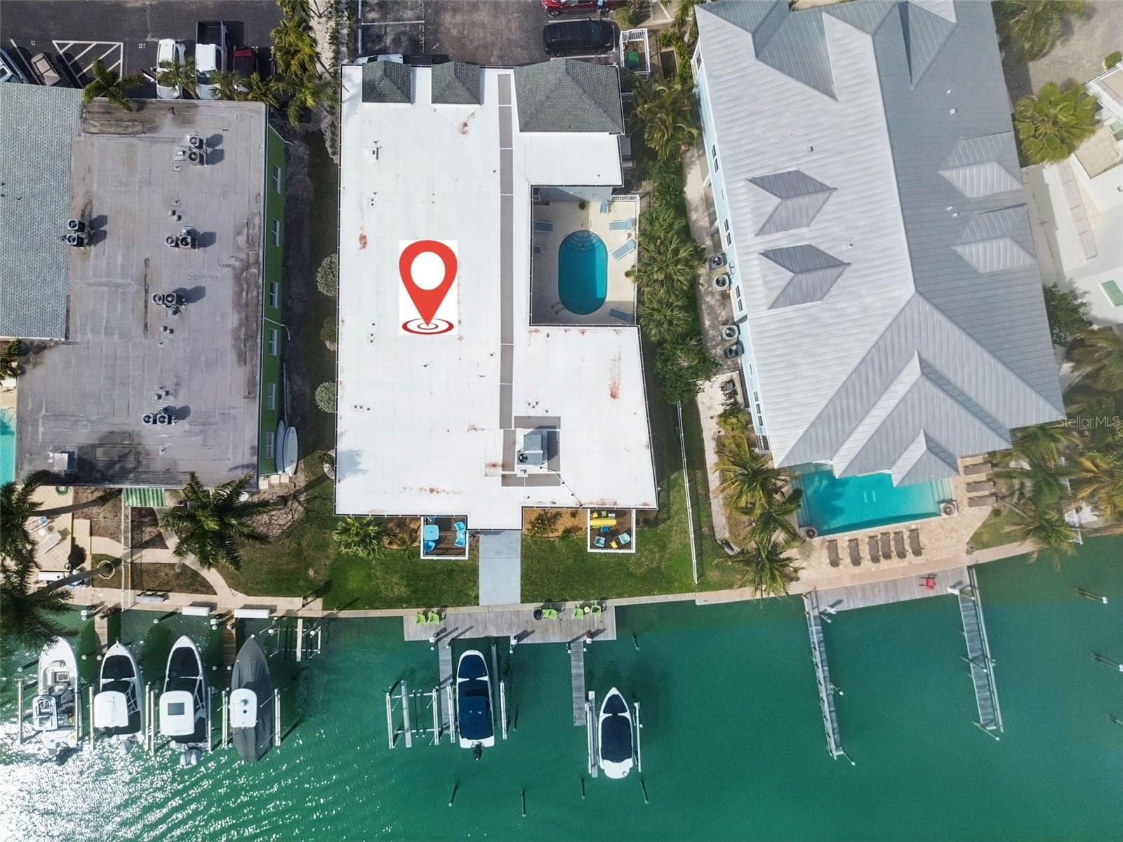 Waterfront Condo with pool