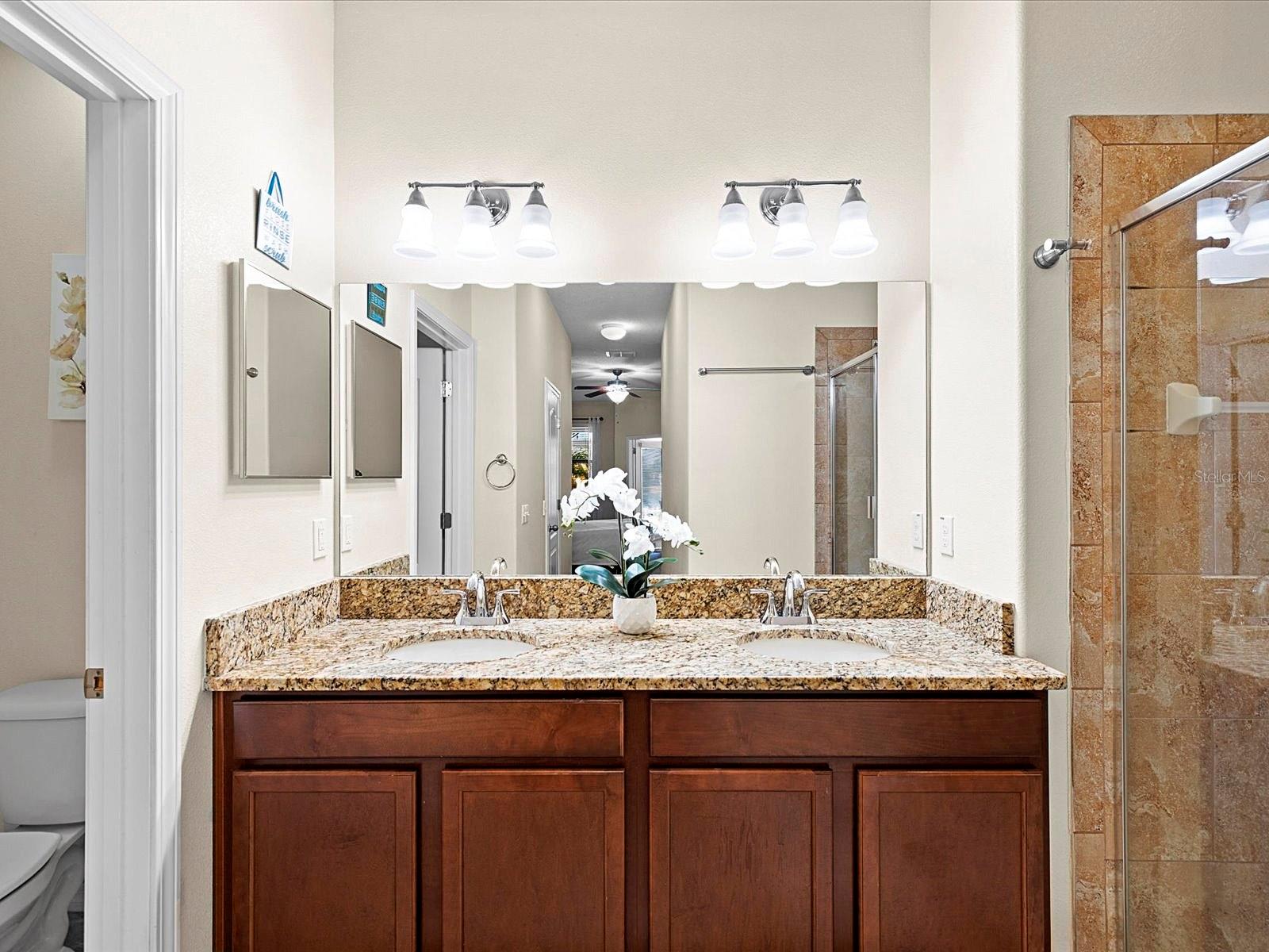 Primary Bathroom Dual Sinks
