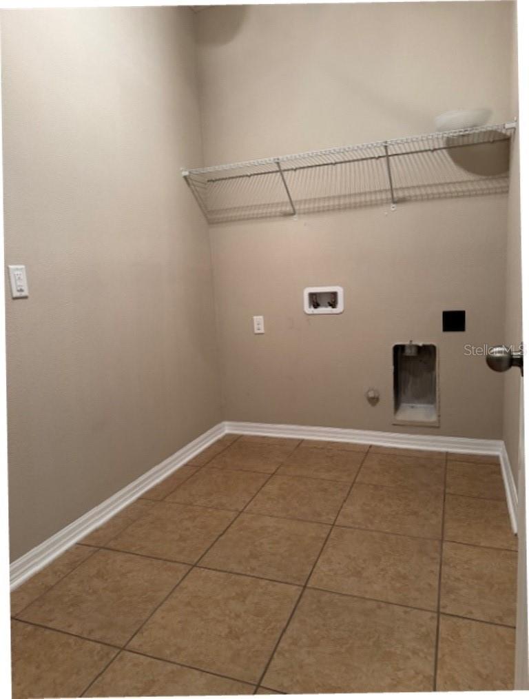 Laundry area