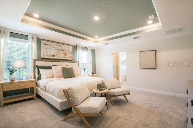 Model home - actual features may vary.