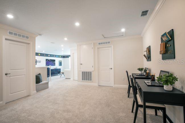 Model home - actual features may vary.