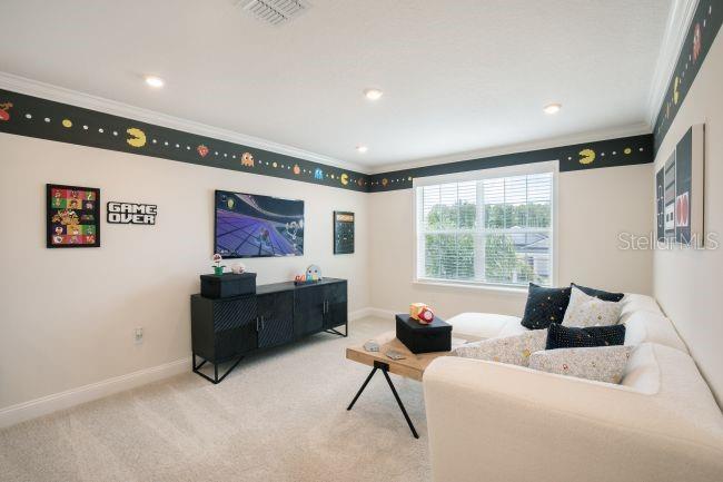 Model home - actual features may vary.