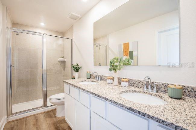 Model home - actual features may vary.