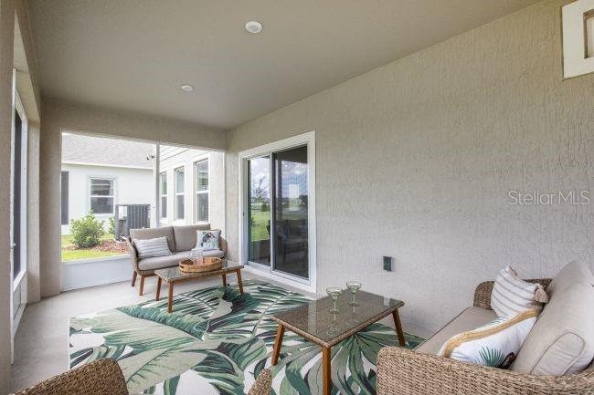 Model home - actual features may vary.