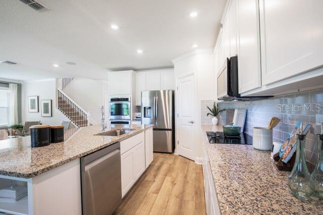 Model home - actual features may vary.