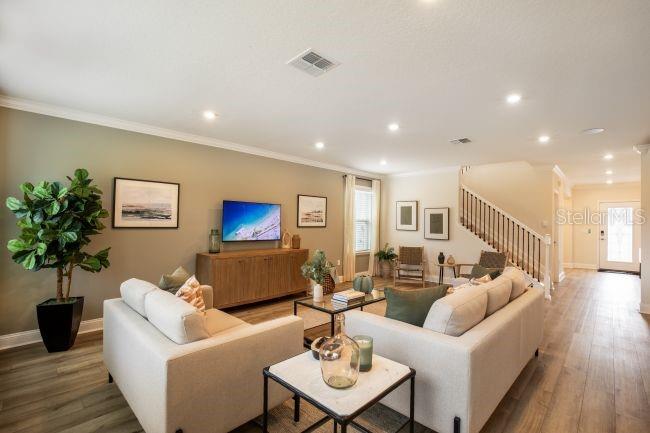 Model home - actual features may vary.