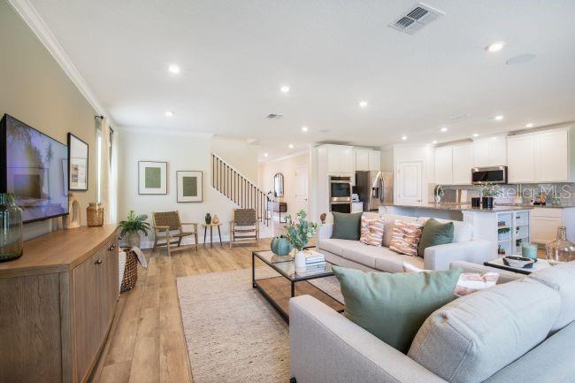 Model home - actual features may vary.