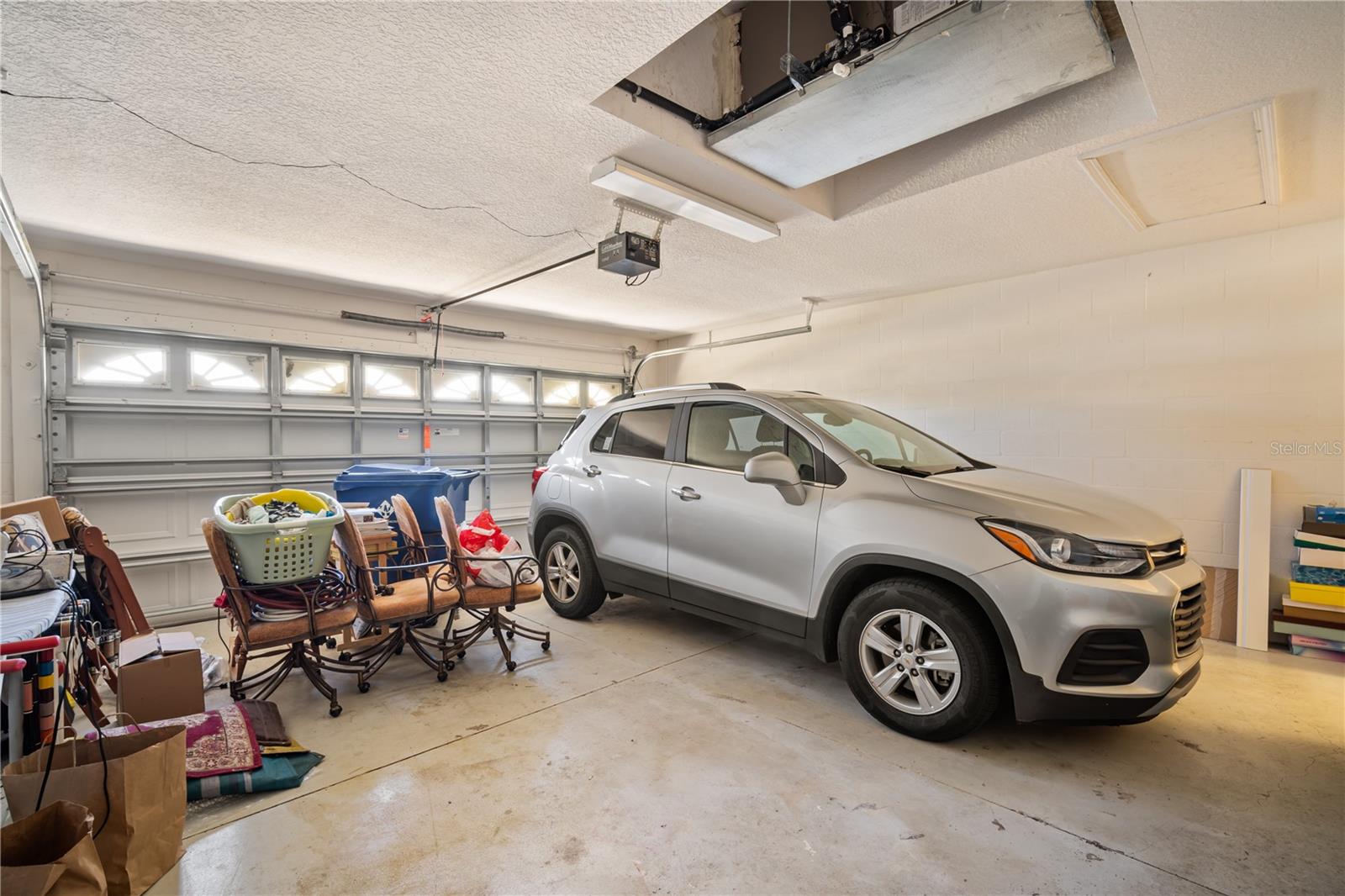 Two-car garage