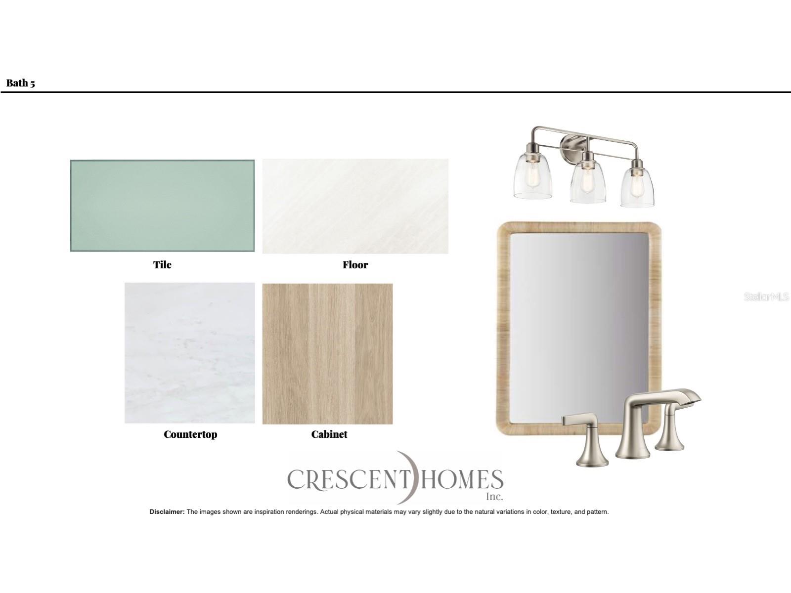 Guest Selections Bathroom Design Selections