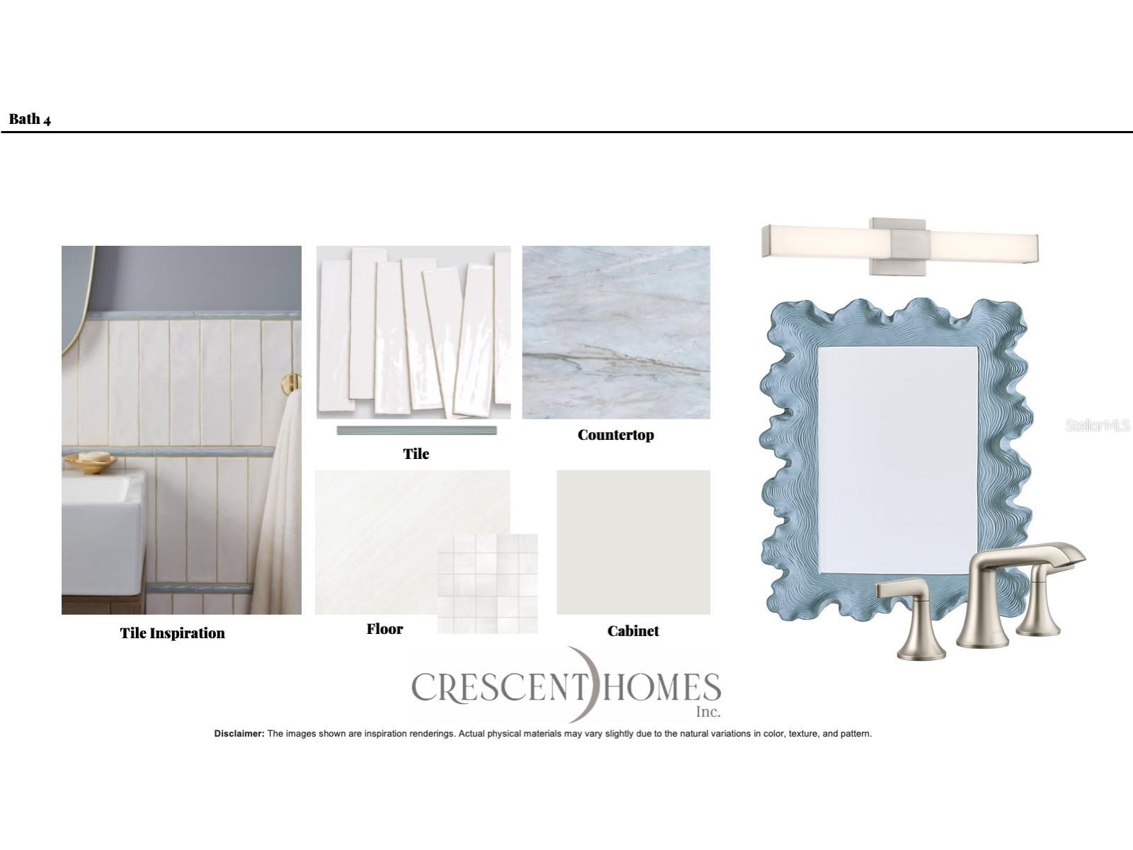 Guest Bath Design Selections