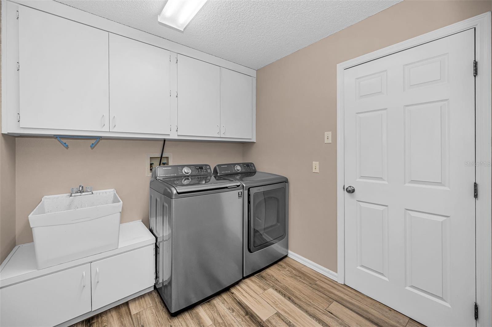 Laundry Room with Utility Sink