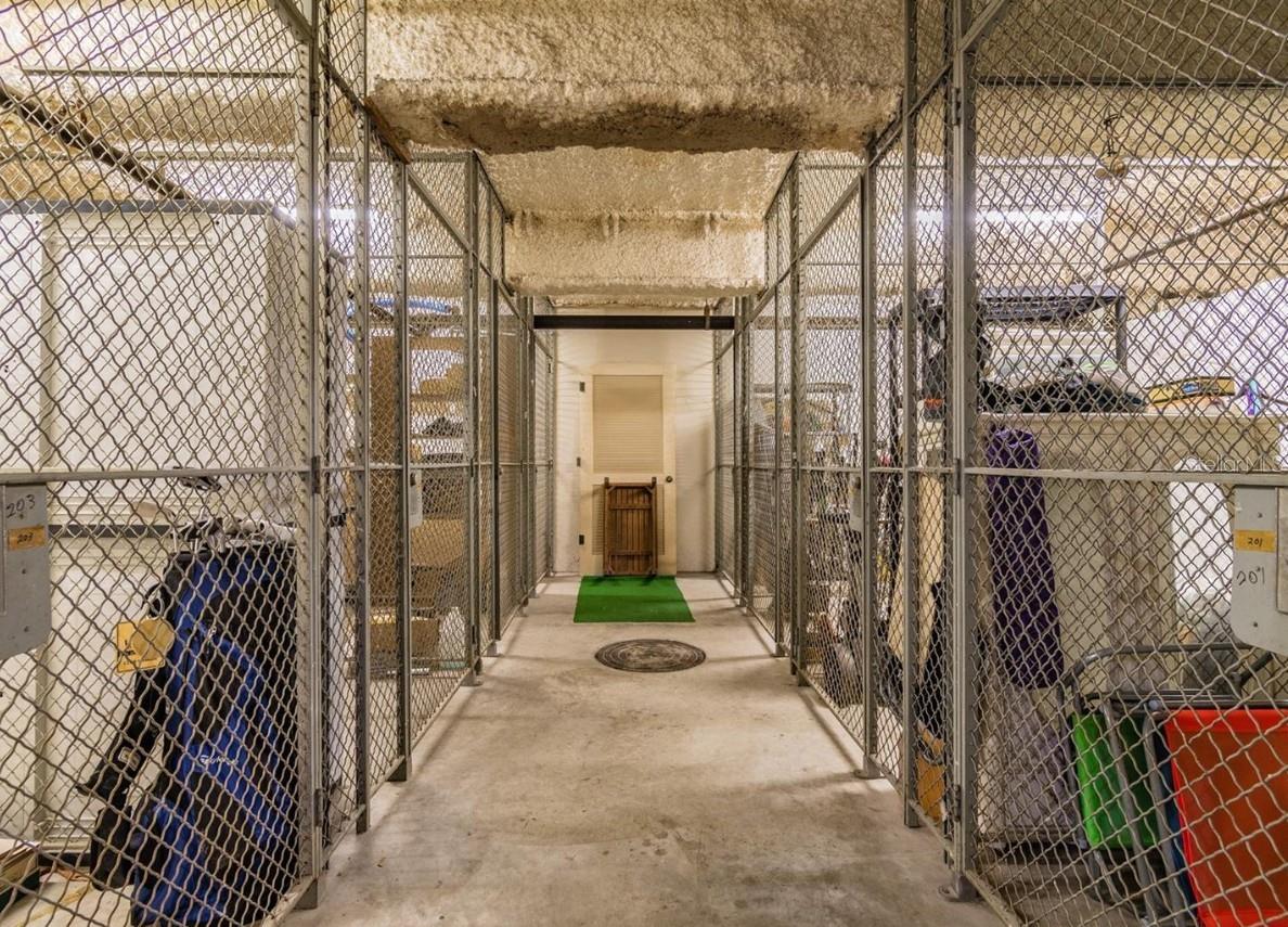 Temperature Controlled Storage in Underground Parking Garage