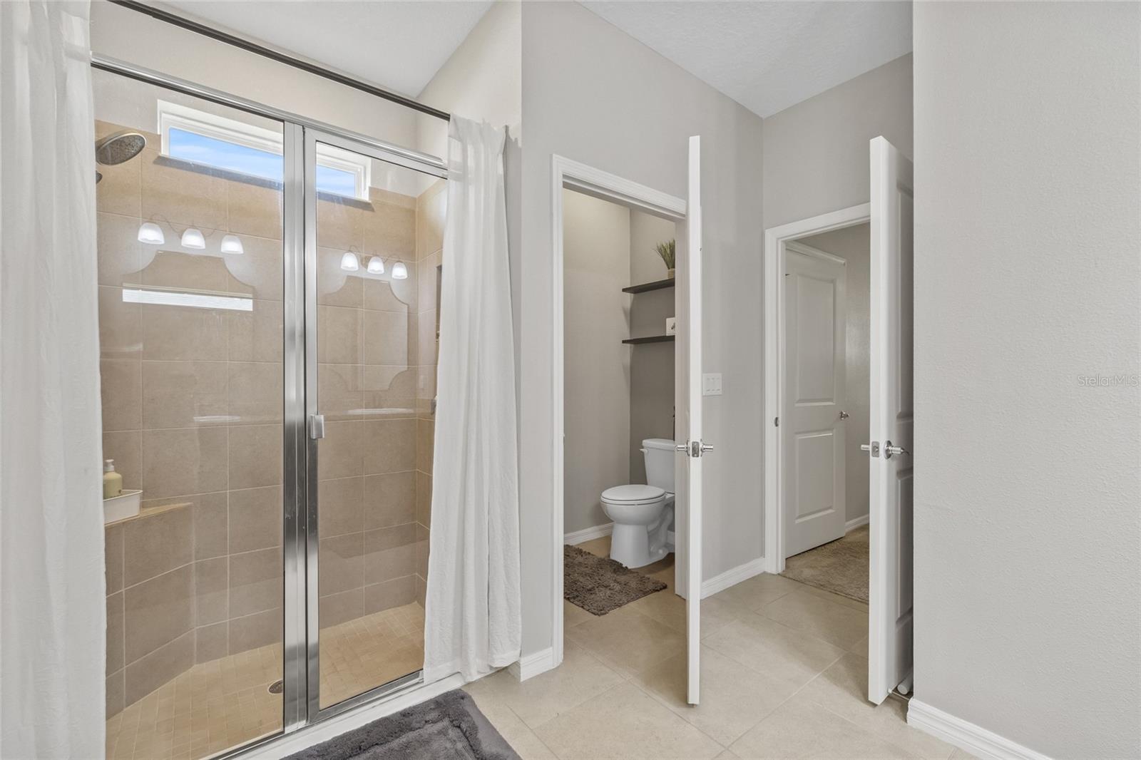Master bath walk in shower