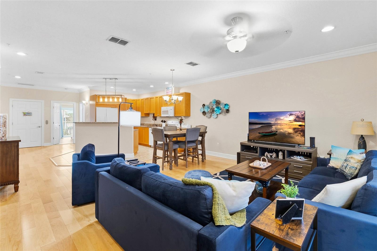 Living Area on Main (2nd Floor) Level