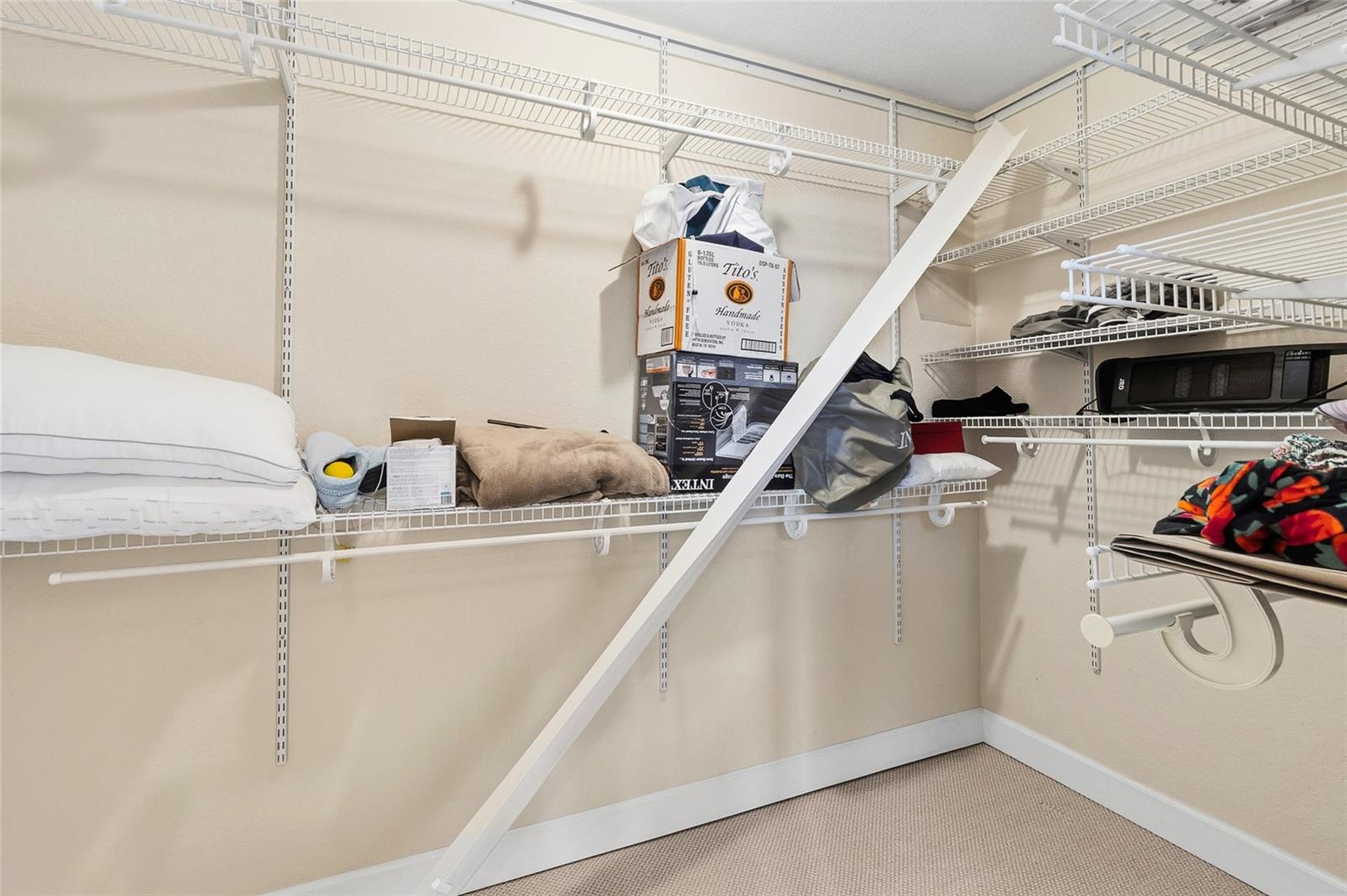 Primary Walk in Closet
