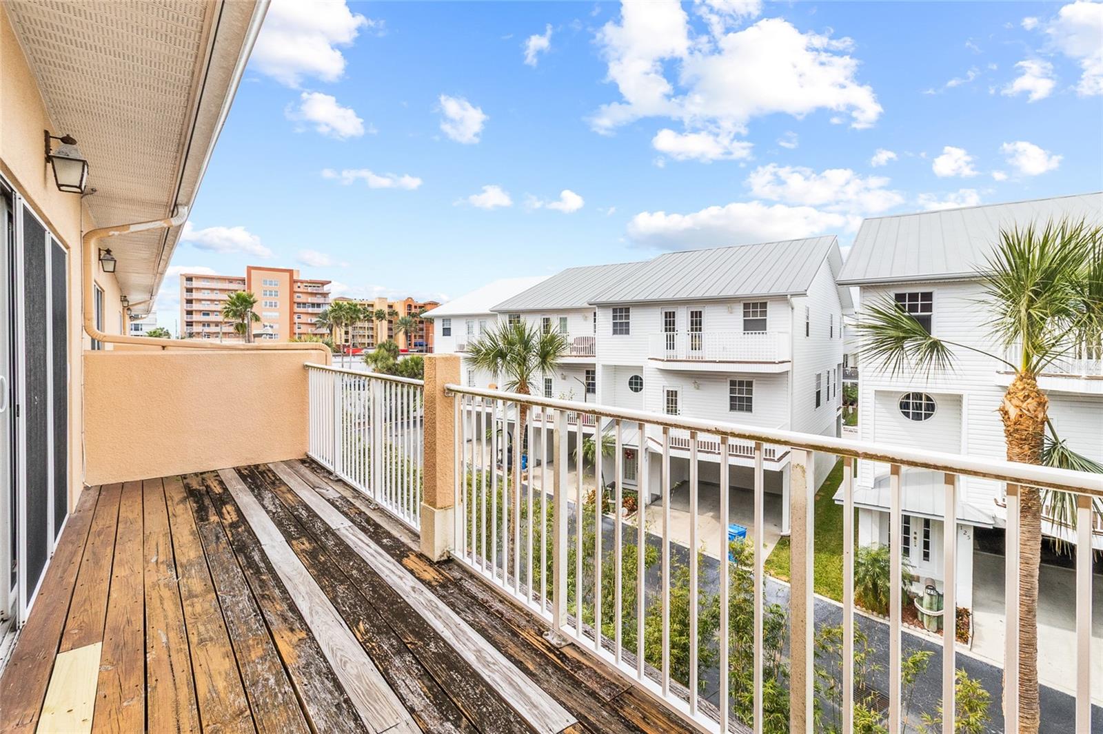 North Side Balcony from Primary Bedroom