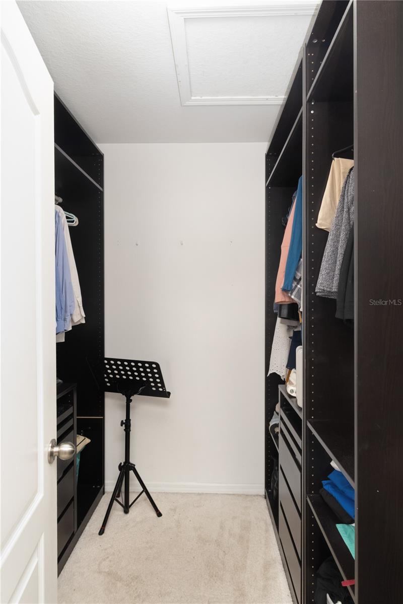 Primary Walk in Closet