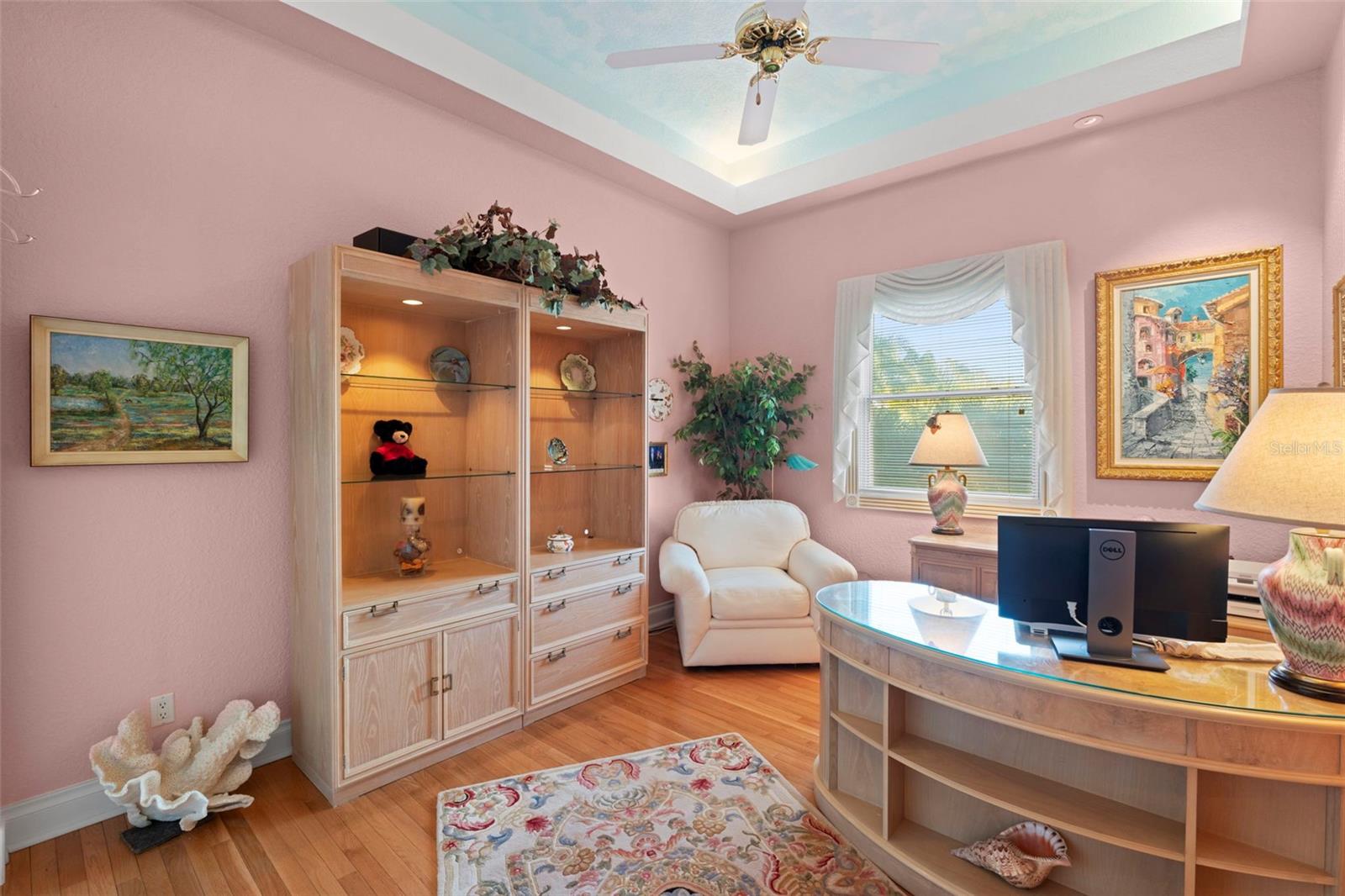 Second Bedroom currently used as "her" office.