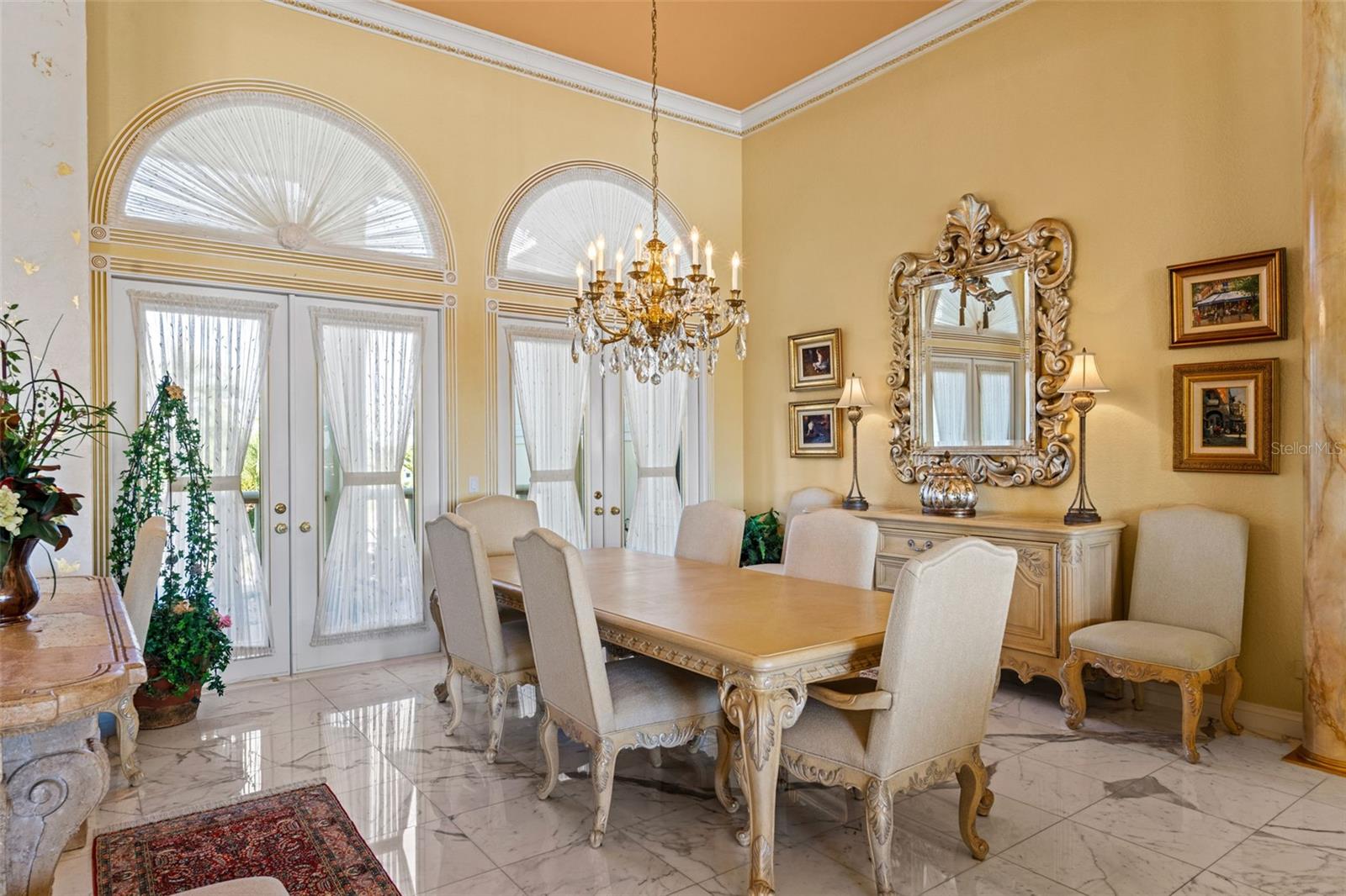 Formal Dining with French Doors to the Front Porch
