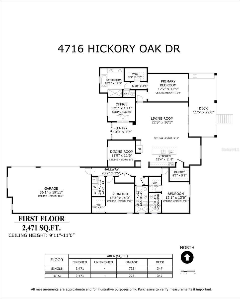 Floor Plan - Approx Measurements
