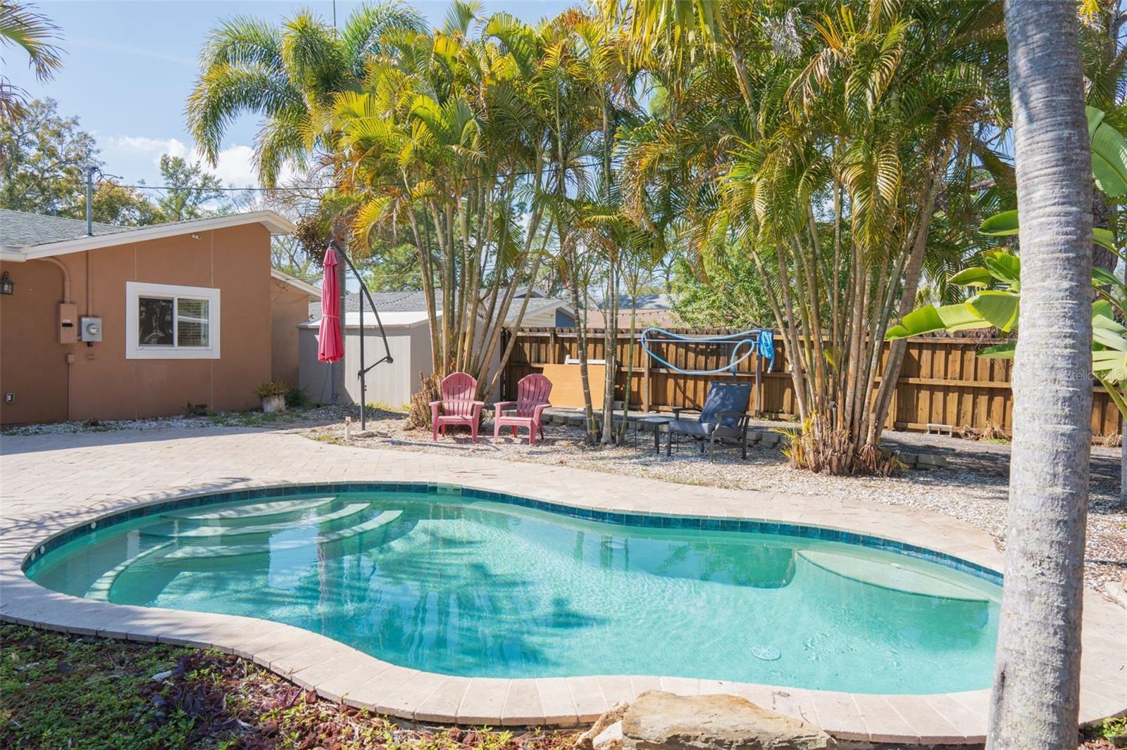 Backyard Oasis with Private pool.