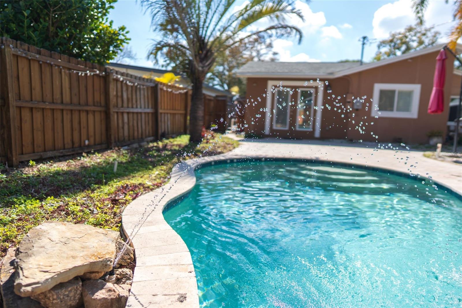 Backyard Oasis with Private pool.