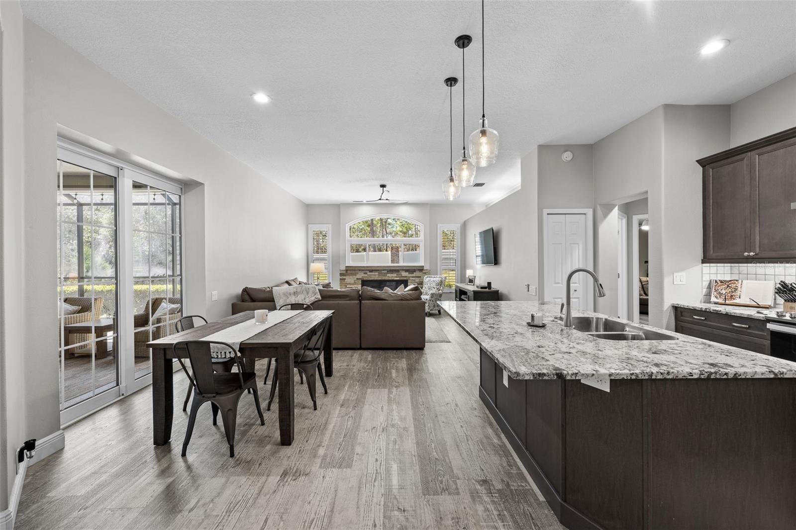 Dinette & Living room view