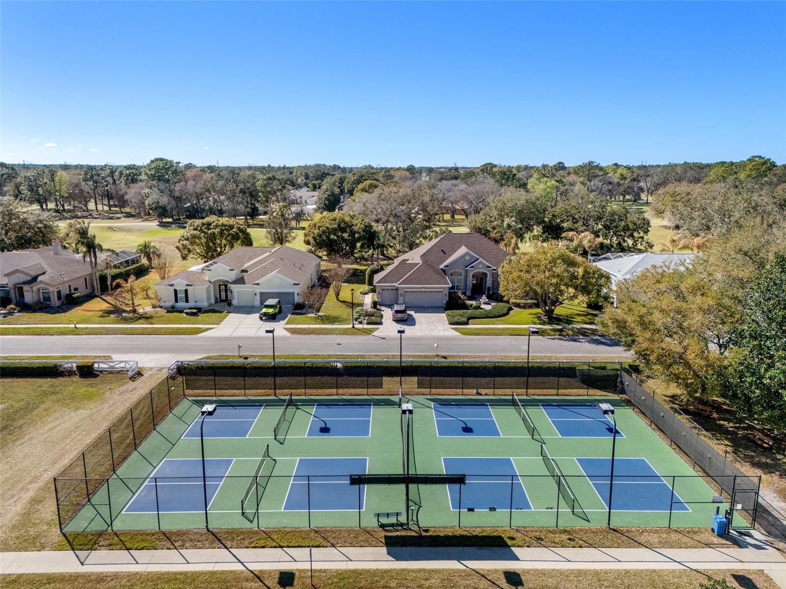 Club houses and amenities