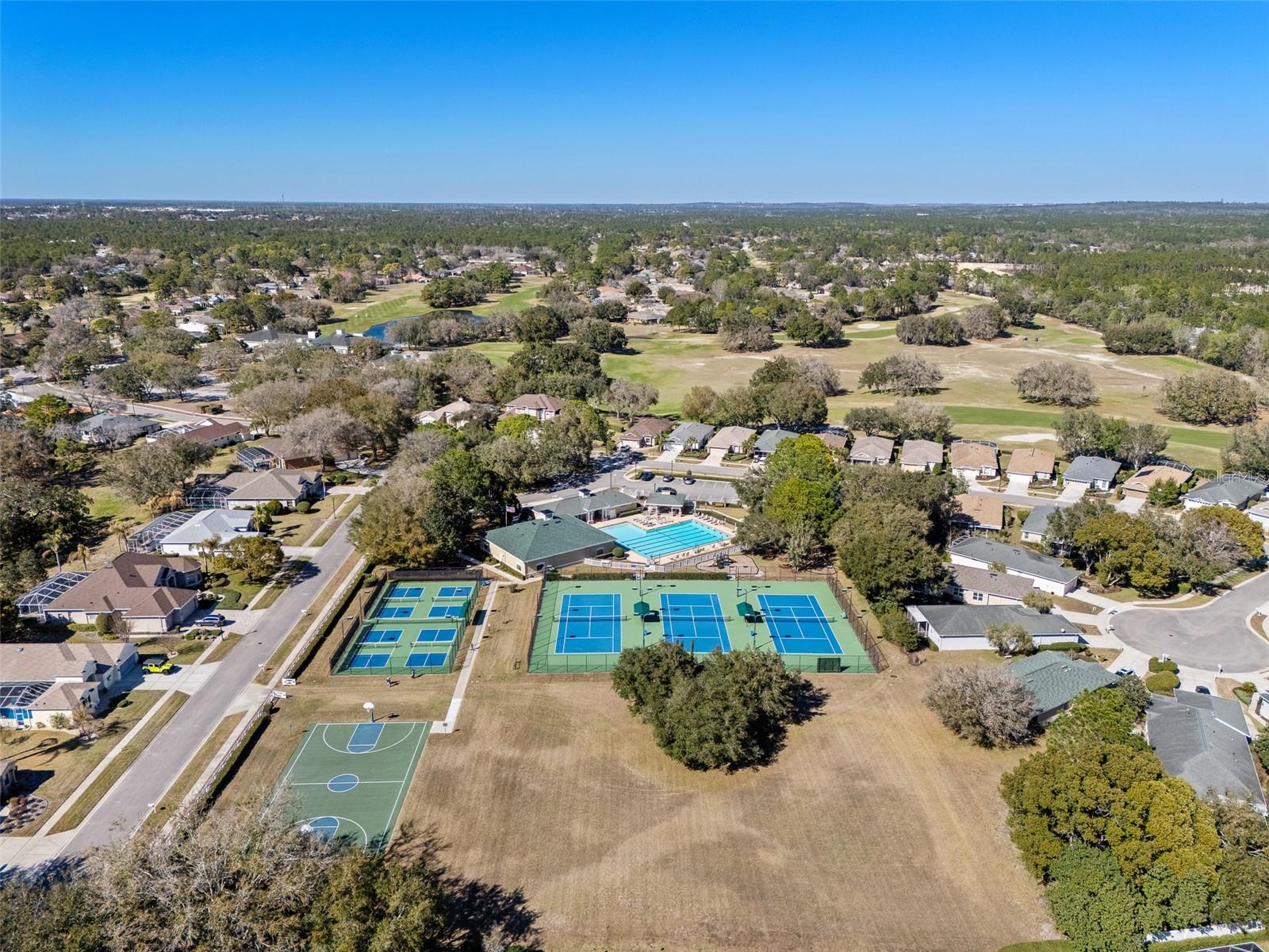 Club houses and amenities