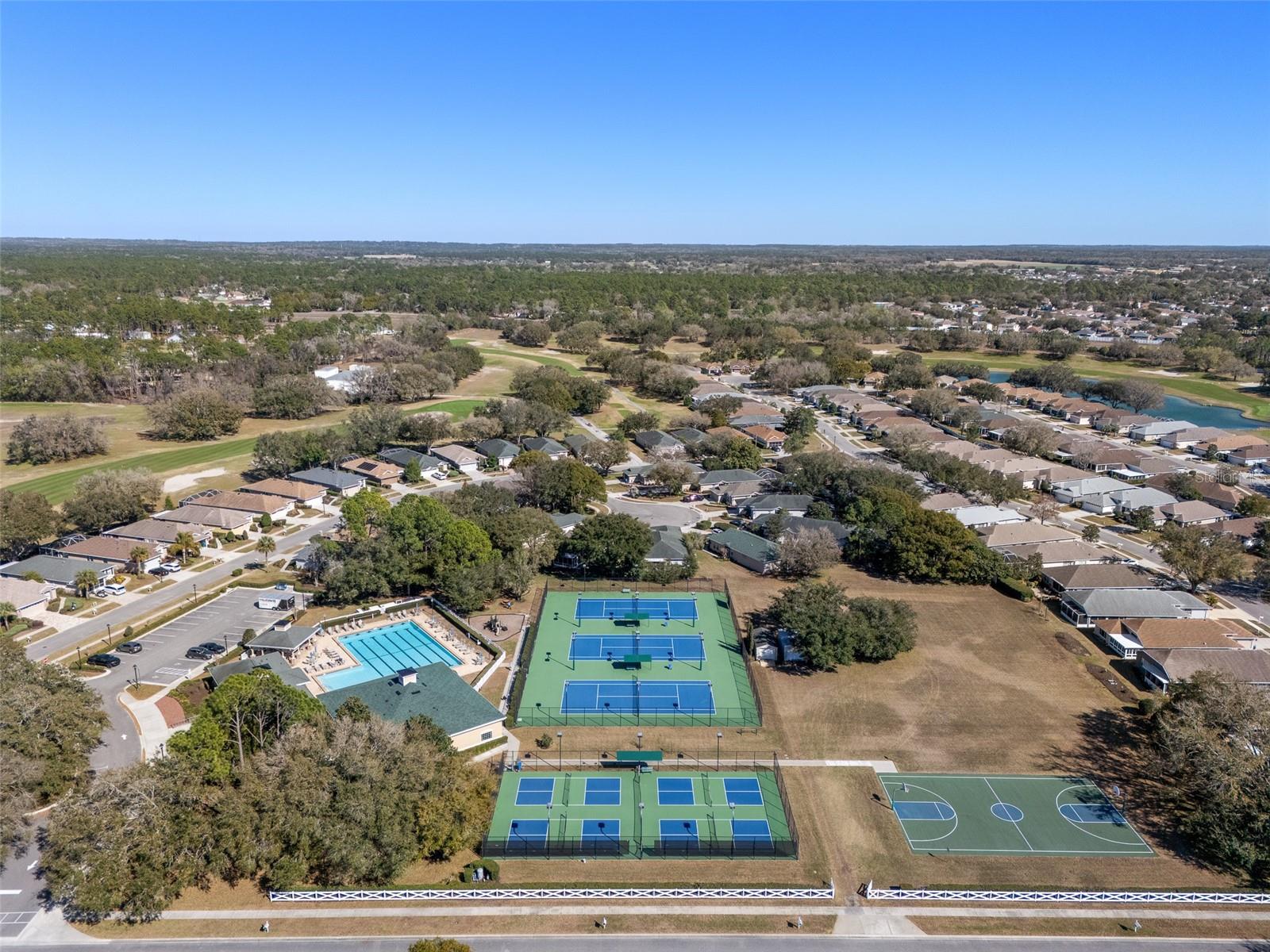 Club houses and amenities