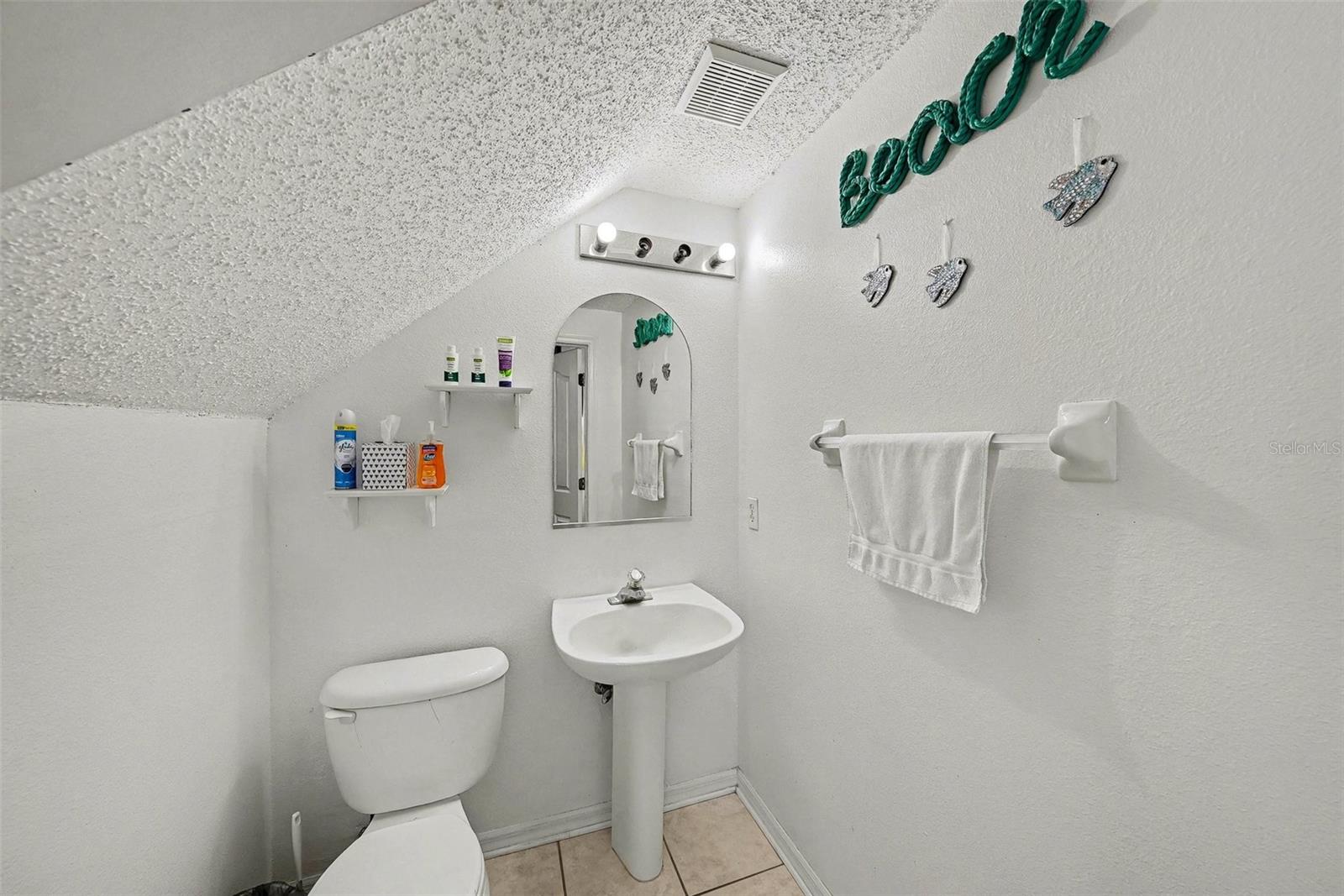 downstairs half bathroom