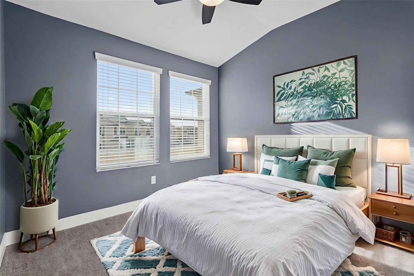 Bedroom #2 - virtually staged