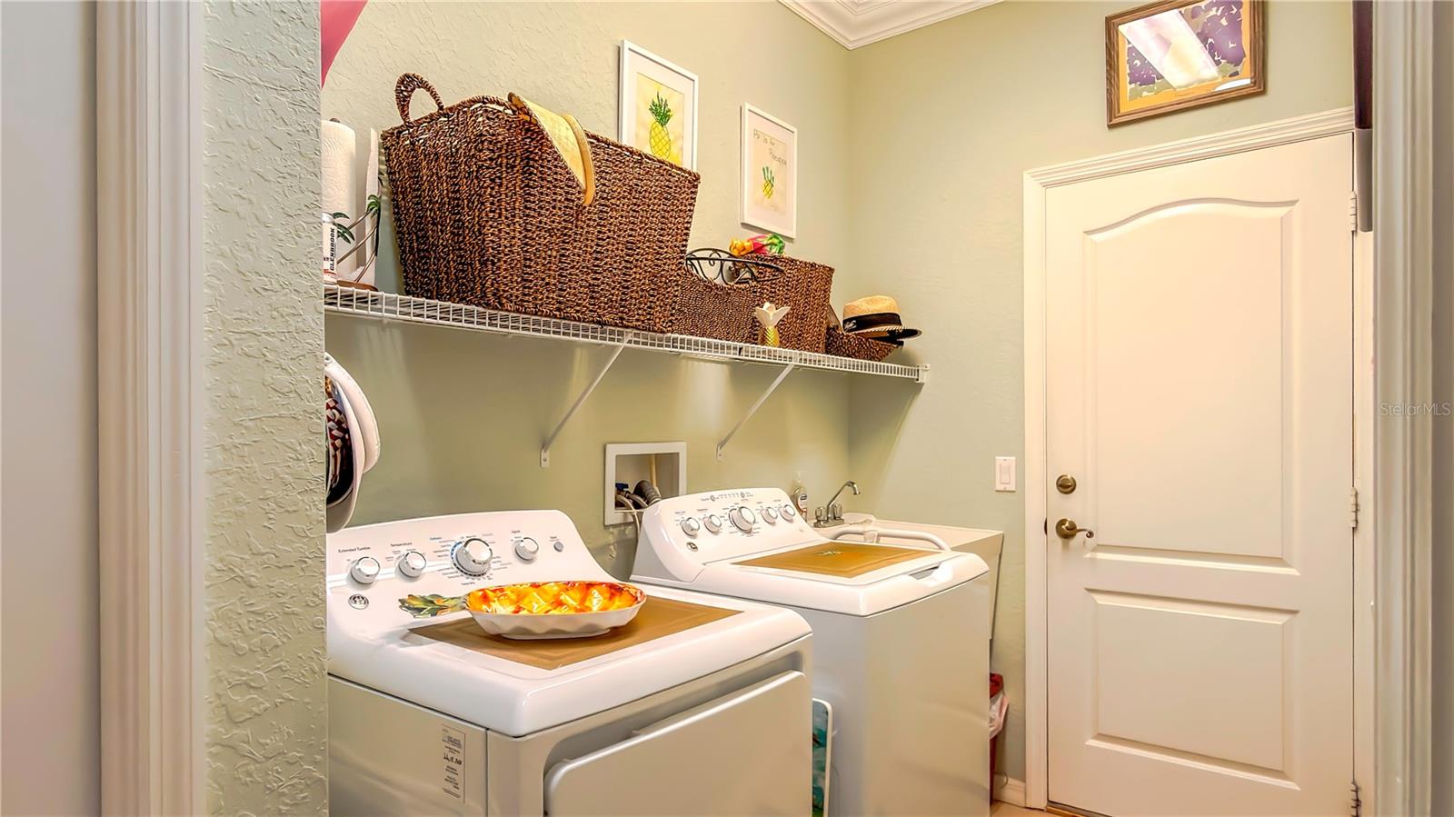 Laundry room.