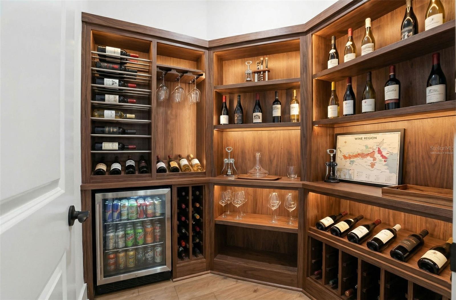 VIRTUALLY STAGED - MEDIA/GAME ROOM